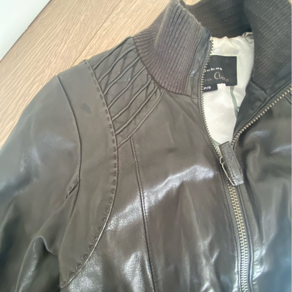 Aritzia Mackage leather jacket - Picture 4 of 7